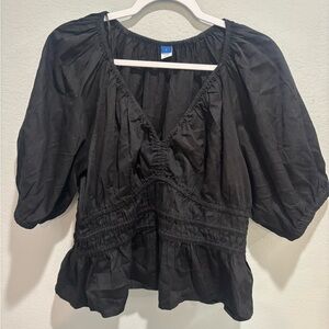 NWT Old Navy Balloon-Sleeve Blouse